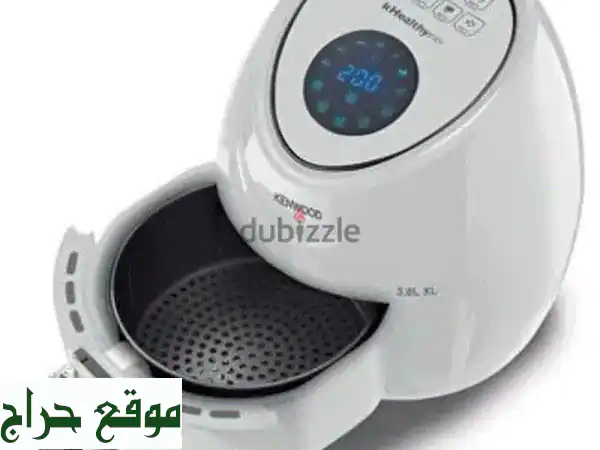 مقلاة هوائية Kenwood بحجم كبير (3.8 لتر) -  سعر مميز!  (مستعملة بحالة ممتازة)