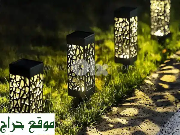 أضواء مسار حديقة شمسية إبداعية - إضاءة سحرية...