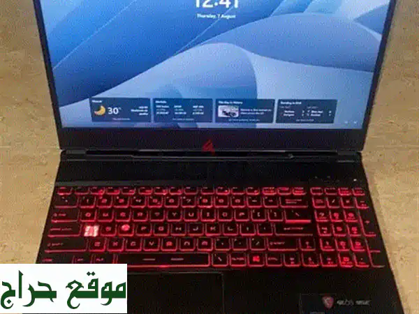 لابتوب جيمنج MSI GL65 قوي - i7, RTX 2060 -  سعر مميز! (مسقط)