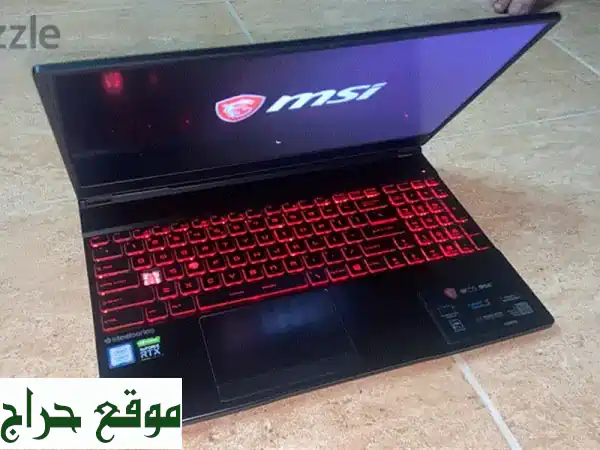 لابتوب جيمنج MSI GL65 قوي - i7, RTX 2060 -  سعر مميز! (مسقط)