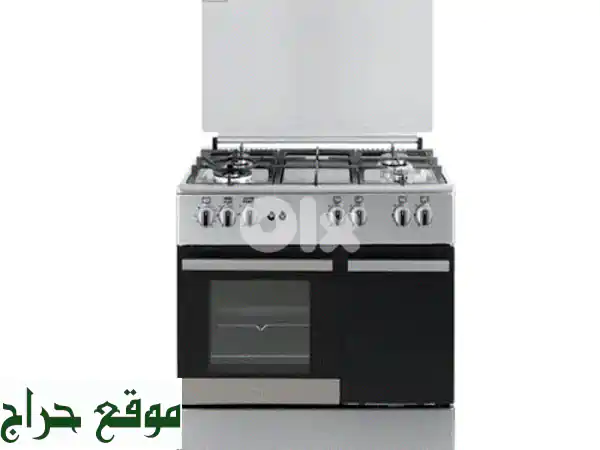 فرن غاز بومان 90 سم - ستانلس ستيل ✨ جديد كليا بضمان...