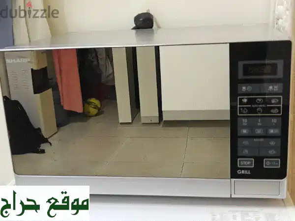 فرن مايكرويف شارب بحالة ممتازة - كالجديد! (شواية +...