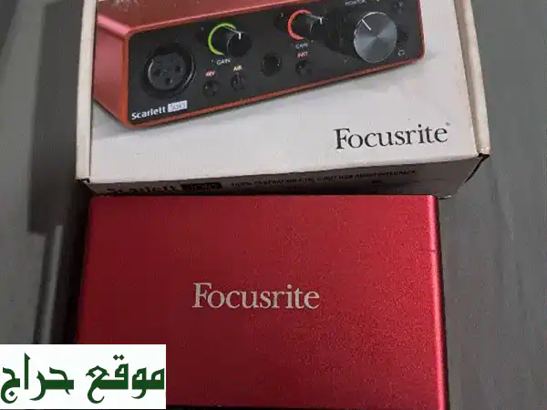 Focusrite Scarlett Solo 3rd Gen - جودة احترافية في متناول يديك!