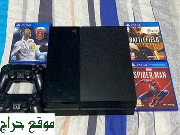 بلايستيشن 4 جديد + تحكمين + حساب Apex خرافي! 🔥
