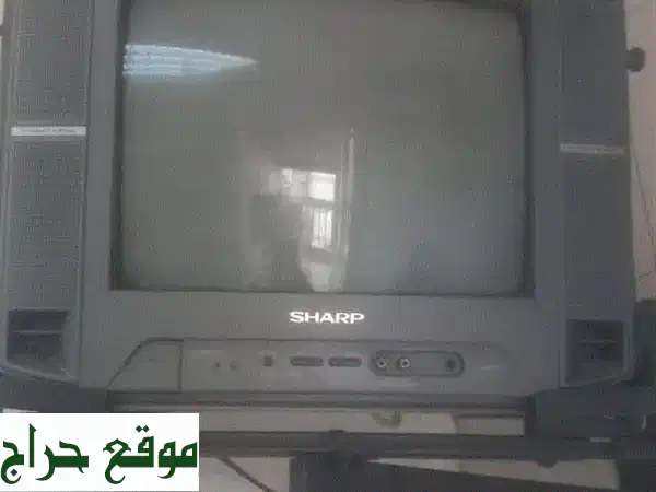تلفزيون شارب بحالة ممتازة -  صغير الحجم، جودة عالية! ✨