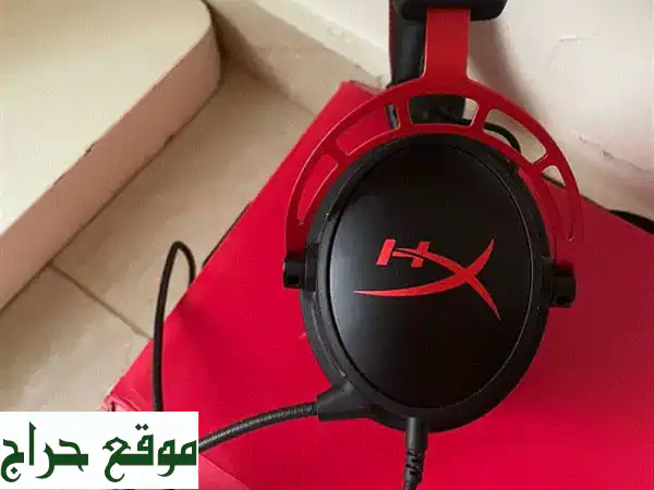سماعة HyperX Cloud II Gaming (أسود وأحمر) - صوت رائع بسعر لا يقاوم!