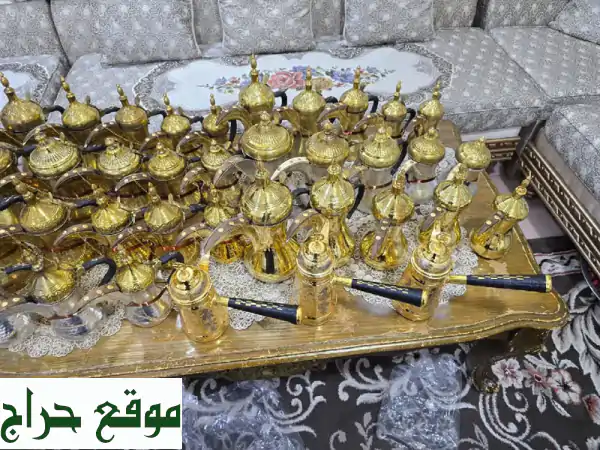 دلال قهوة عربية أصيلة: أطقم فاخرة بأسعار جملة في أبوظبي