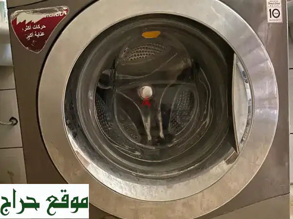 غسالة LG 9 كيلو بحالة ممتازة - سفر اضطراري للبائع!