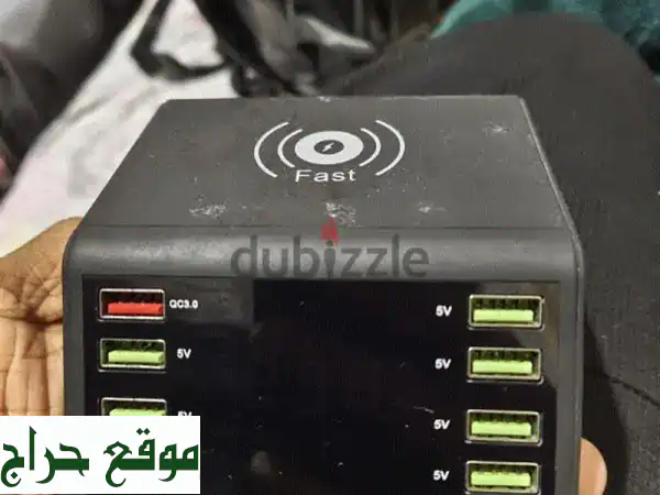 شاحن USB متعدد المنافذ 838W: شحن سريع لجميع أجهزتك!