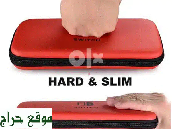 حقيبة حمل وتخزين متينة مقاومة للماء لنينتندو سوتش - حافظ على جهازك آمناً!