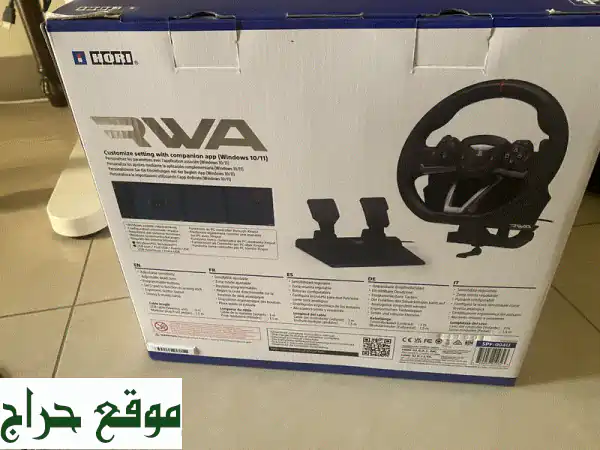 تجربة سباقات محترفة مع عجلة قيادة هوري Apex - بحالة ممتازة!