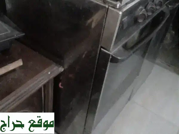 فرن غاز ٥ عيون ستانلس ستيل - أصلي وعالي الجودة! (140$) قابل للتفاوض