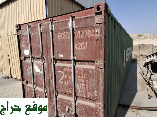 كونتينر 40 قدم للبيع في رأس الخيمة - حالة ممتازة!  (الغيل)