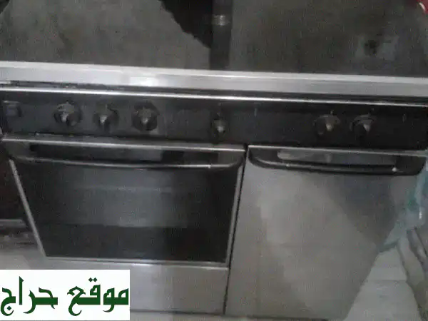 فرن غاز ٥ عيون ستانلس ستيل - أصلي وعالي الجودة! (140$)...