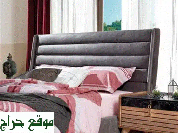 راحة ملكية في غرفتك: سرير + خزانة + كمود - عرض حصري!