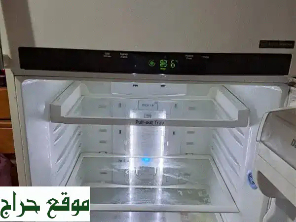 براد LG Smart مستعمل - حالة ممتازة! سعة 22 قدم، توفير فائق...