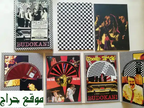 فرصة ذهبية!  Cheap Trick at Budokan! (DVD + 3 أقراص CD) بسعر لا يُفوّت!