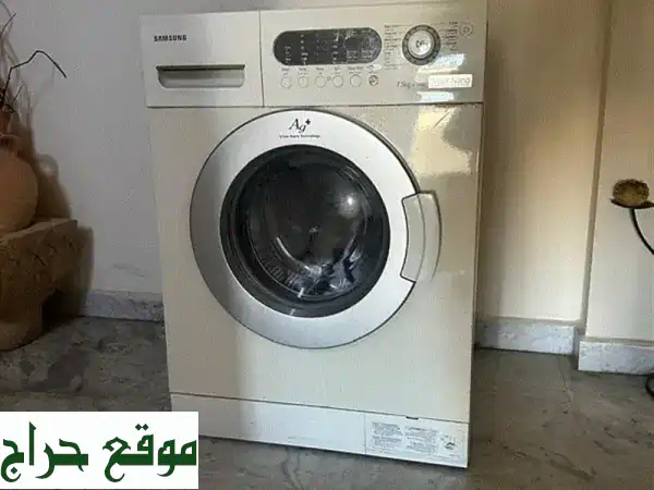 غسالة سامسونج مستعملة بحالة ممتازة - فرصة لا تُفوّت!