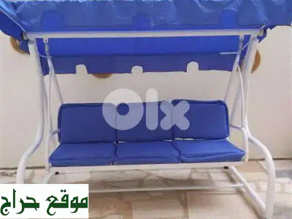 راحة لا تُقاوَم مع أريكة حديدية فاخرة ثلاثية المقاعد - توصيل مجاني!