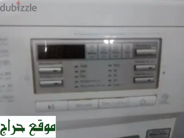 غسالة ملابس 10 كيلو ممتازة - مستعملة بحالة جيدة! (فرصة لا تُفوّت)