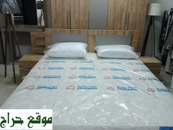 غرفة نوم مجوز فاخرة: سرير مزدوج + خزانة ضخمة + أكثر!