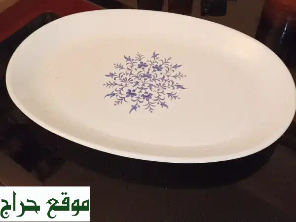 طبق بيضوي فرنسي فاخر Sovirel Pyrex - عتيق من عام 1960! (4...