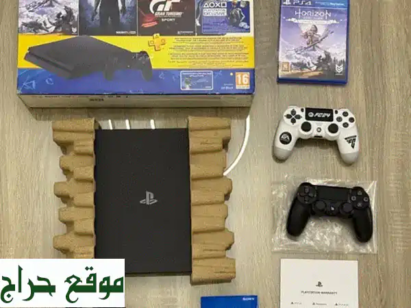 بلايستيشن 4 سليم بحالة ممتازة - استخدام شهر واحد فقط! 🎮