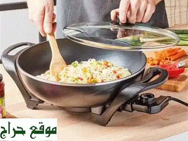 مقلاة كهربائية كويك 4.5 لتر - سرعة طبخ مذهلة...