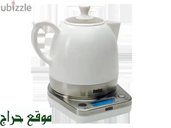 غليان سريع وآمن مع بريق الكرك الكهربائي الفيروزي! ✨