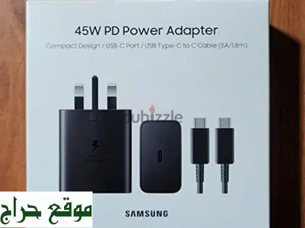 شحن سريع أصلي من سامسونج! ⚡ 45W، 25W، 15W - أسعار لا تُقاوم!
