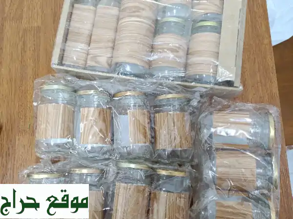 أطقم توابل زجاجية صحية - 30 درهم فقط! (قابلة للتفاوض)