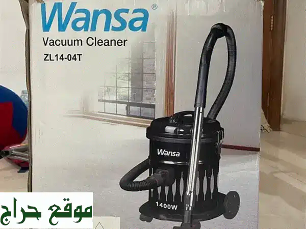 مكنسة وانسا العملاقة 15 لتر - قوة شفط هائلة! (حالة ممتازة)