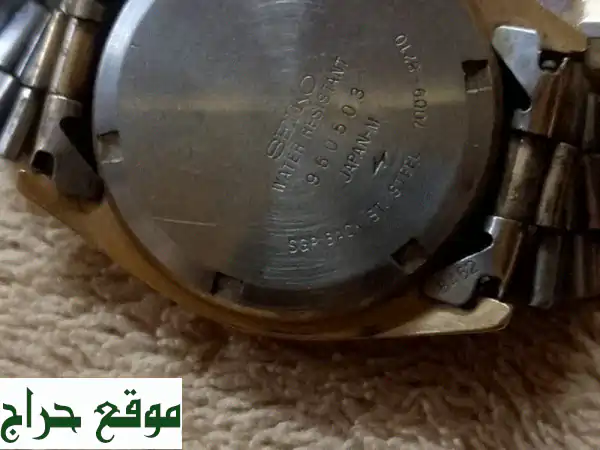 ساعة سيكو اليابانية الأصلية للبيع - قطعة فنية...