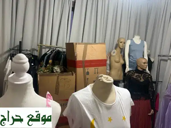 فرصة ذهبية! تصفية 1500 قطعة فساتين سهرة وسبورت تركية + ستاندات!