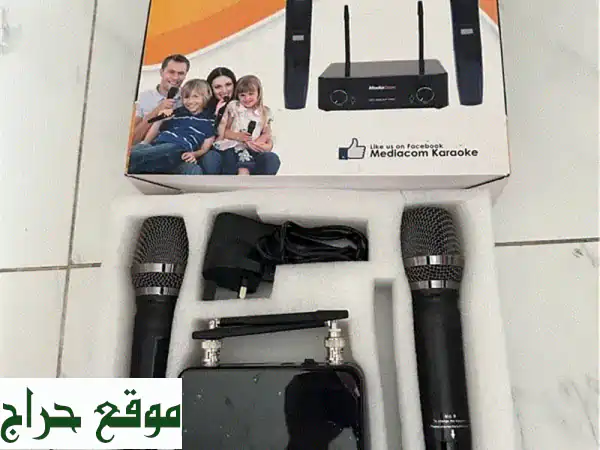 🎤 ميدياكوم كاريوكي مستعمل بحالة ممتازة - فرصة لا تُفوّت!