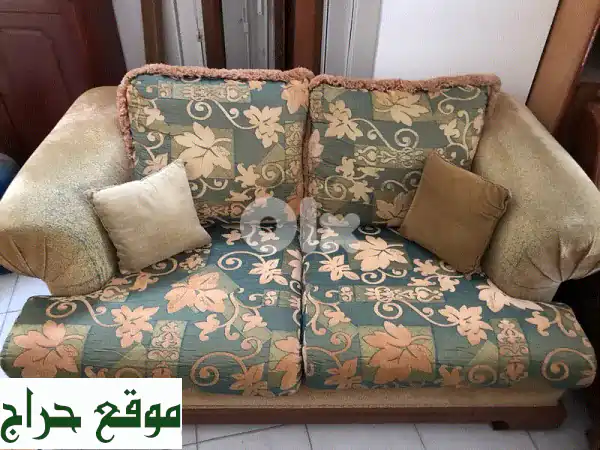 قعدة أنيقة من قطعتين لغرفة المعيشة - راحة فائقة...