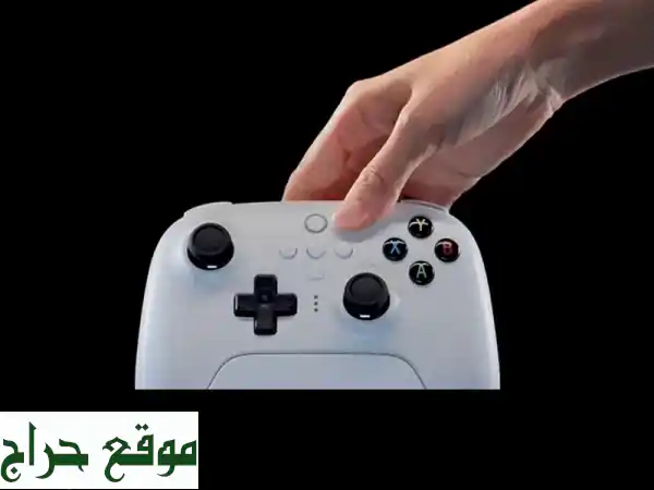 تحكم 8BitDo Ultimate 2.4G الأبيض: تجربة لعب لا تُقاوم لأجهزتك!
