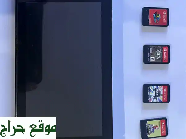عرض حصري! نينتندو سويش مع 6 ألعاب + حقيبة حماية -...