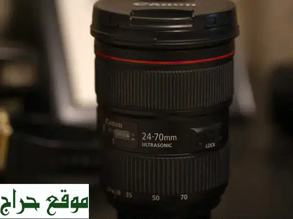 عدسة Canon EF 24-70mm f/2.8L USM: جودة احترافية في متناول يديك!