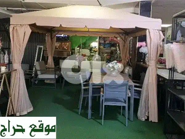 خيمة ألومنيوم 3x3 متر: مساحتك الخاصة في الهواء الطلق! ✨