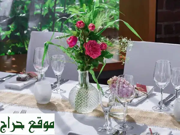 اعداد جميع المناسبات السعيدة مثل حفلات الزفاف وأعياد الميلاد والمؤتمرات والندوات الثقافية وافتتاح ...