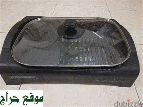 فرصة: شواية تيفال بلانشا كهربائية مدمجة (35x25 سم) - جريل غير لاصق بحالة ممتازة - للبيع!