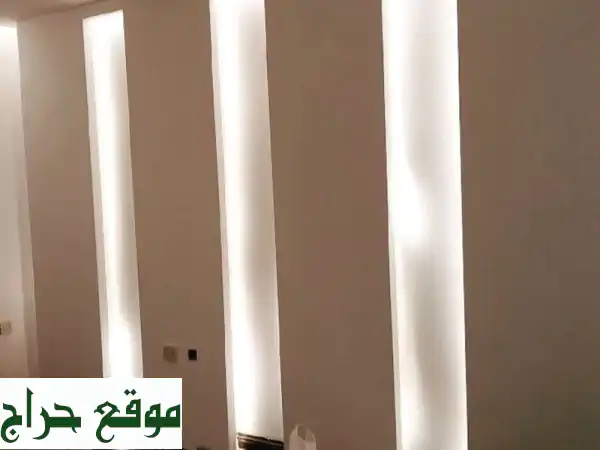 ديكورات جبس بورد عصرية وقواطع فنية | تصميم...