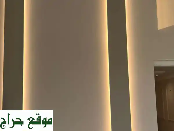 ديكورات جبس بورد عصرية وقواطع فنية | تصميم وتركيب بأسعار فيصل