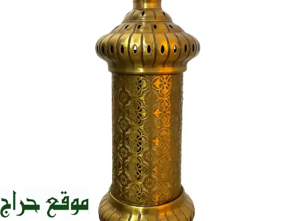 فانوس نحاسي معلق يدوي الصنع | لمسة أصالة وديكور...