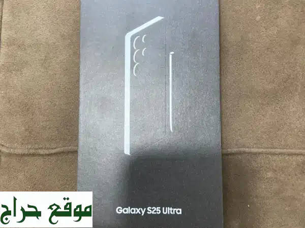 سامسونج S25 الترا 256GB/12GB RAM | استخدام أسبوع فقط! (كالجديد + حماية شاشة 300 ريال)