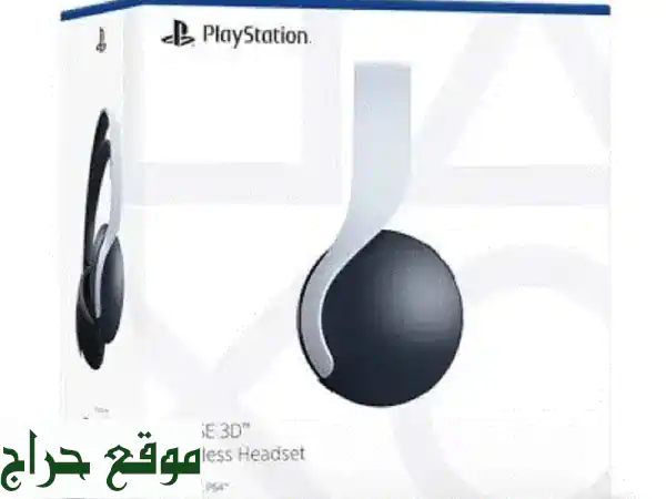 سماعة PS5 أصلية كالجديدة للبيع - بسعر 20 فقط! لا...