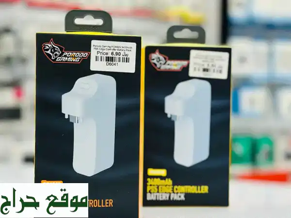 وداعاً لانقطاع اللعب! بطارية Porodo Gaming 3400mAh ليد تحكم PS5...