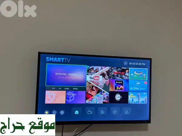 🌟 صفقة العمر! تلفزيون سمارت 32 بوصة (شبه جديد) بـ 55$...