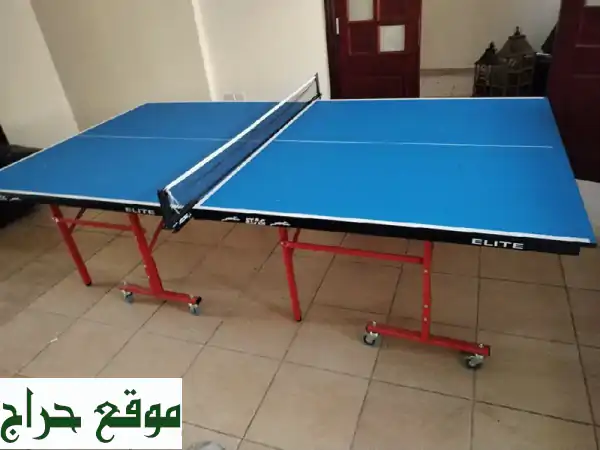 فرصة ذهبية: طاولة تنس فاخرة بحالة ممتازة |...